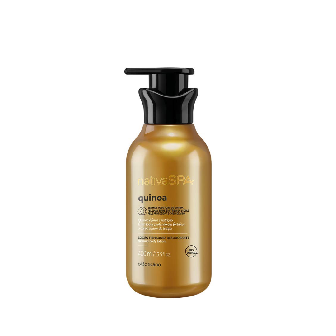 O Boticário Nativa Spa Loção Firmadora Desodorante Corporal Quinoa (400ml)